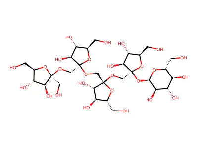 1F-Fructofuranosylnystose structure