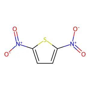 Thiophene, 2,5-dinitro- structure