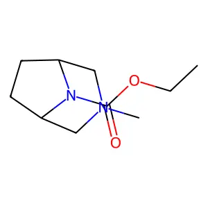 3,8-Diazabicyclo(3.2.1)octane-8-carboxylic acid, 3-methyl-, ethyl ester structure