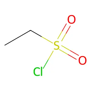 Ethanesulfonyl chloride structure