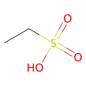 乙磺酸 structure
