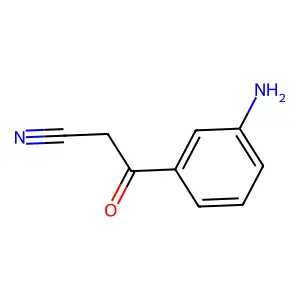 3-(3-Aminophenyl)-3-oxopropanenitrile structure