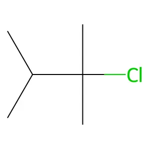2-Chloro-2,3-dimethylbutane structure