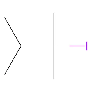 2-Iodo-2,3-dimethylbutane structure