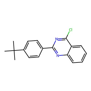 2-(4-Tert-butylphenyl)-4-chloroquinazoline structure