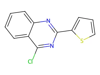 4-Chloro-2-(thiophen-2-yl)quinazoline structure