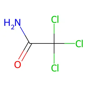 三氯乙酰胺 structure