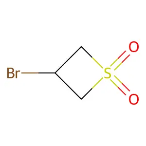3-Bromothietane 1,1-dioxide structure