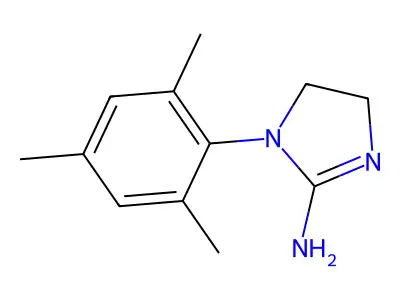 2,4,6-Trimethylphenyl(imino)imidazolidine structure