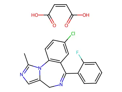 Midazolam-D4 Maleate structure