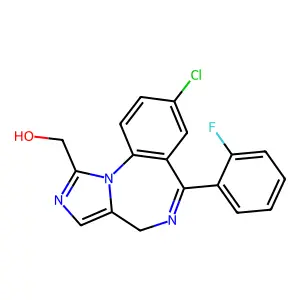 1'-Hydroxymidazolam structure