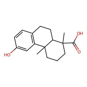 罗汉松酸 structure