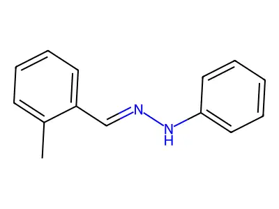 N-(2-Methyl-benzylidene)-N'-phenyl-hydrazine structure