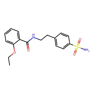 2-ethoxy-N-[2-(4-sulfamoylphenyl)ethyl]benzamide structure