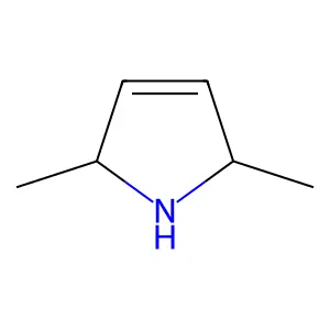 2,5-Dimethyl-3-pyrroline structure