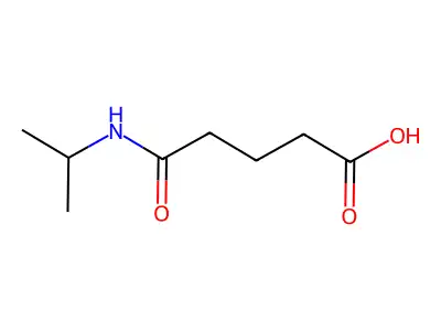 4-((Propan-2-yl)carbamoyl)butanoic acid structure