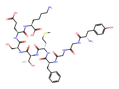beta-Endorphin (1-9) structure