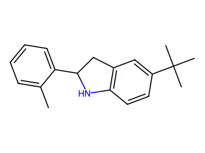 5-(tert-Butyl)-2-(o-tolyl)indoline structure