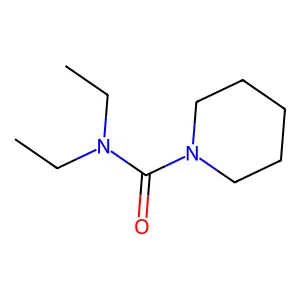 N,N-diethylpiperidine-1-carboxamide structure