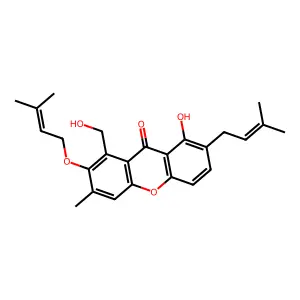 Isoemericellin structure