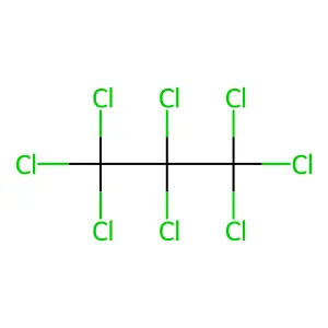 八氯丙烷 structure