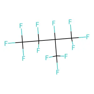 全氟异戊烷 structure