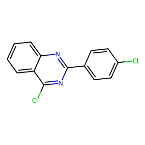 4-Chloro-2-(4-chlorophenyl)quinazoline structure