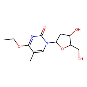 O4-Ethylthymidine structure