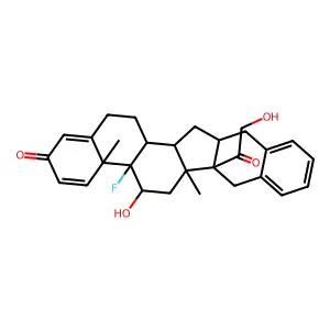 Naflocort structure
