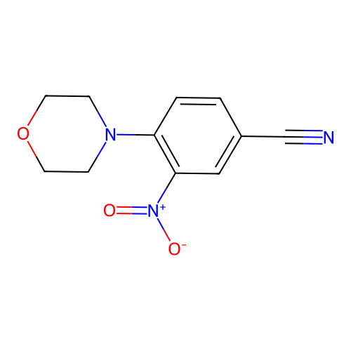 4-(Morpholin-4-yl)-3-nitrobenzonitrile structure