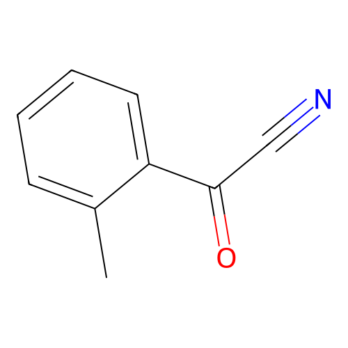 2-Methylbenzoyl cyanide structure