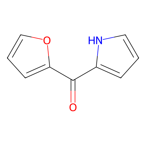 2-Furyl 2-pyrrolyl ketone structure