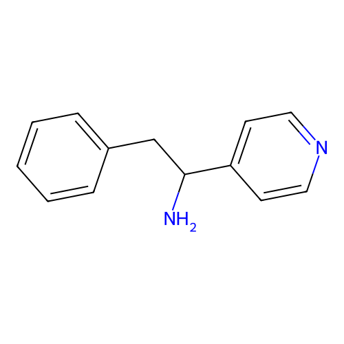 2-Phenyl-1-(pyridin-4-yl)ethan-1-amine dihydrochloride structure