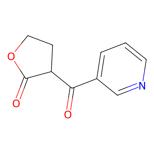 3-(Pyridine-3-carbonyl)oxolan-2-one structure