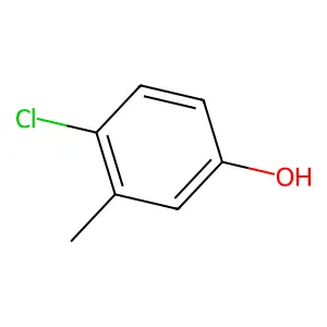 4-氯-3-甲基苯酚 structure