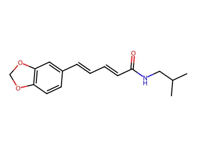 荜茇酰胺 structure
