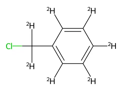 alpha-Bromo(2H7)toluene structure