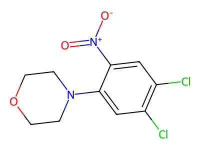 4-(4,5-Dichloro-2-nitrophenyl)morpholine structure