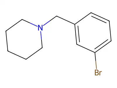 1-(3-Bromobenzyl)piperidine structure