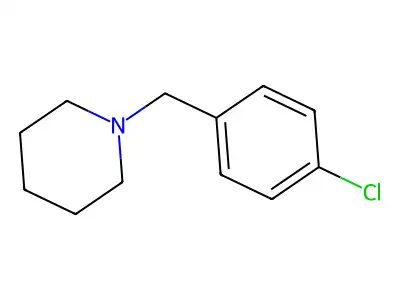 1-(4-Chlorobenzyl)piperidine structure