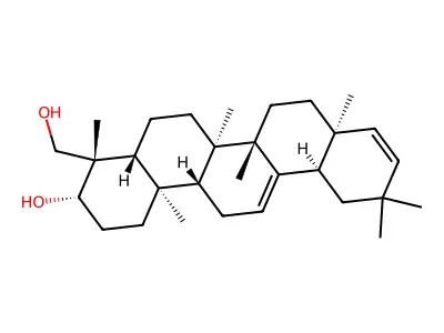 Soyasapogenol C structure