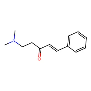 (E)-5-Dimethylamino-1-phenyl-pent-1-en-3-one; hydrochloride structure