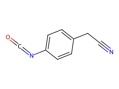 4-Isocyanatobenzyl cyanide structure