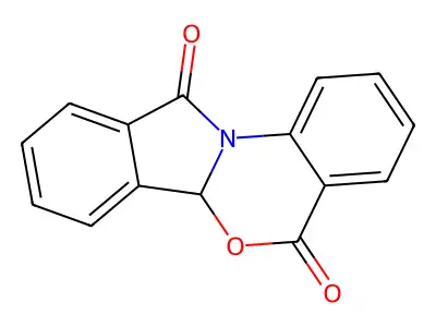 5H-Isoindolo[2,1-a][3,1]benzoxazine-5,11(6aH)-dione structure