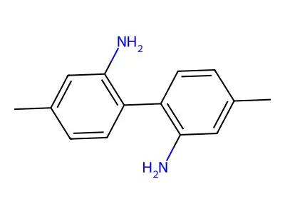 2,2'-Diamino-4,4'-dimethyl-biphenyl structure