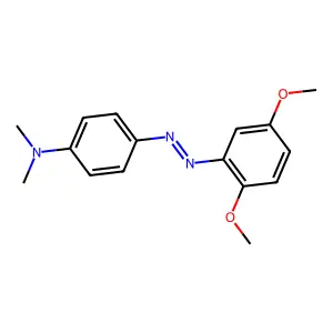 4-((2,5-Dimethoxyphenyl)azo)-N,N-dimethylaniline structure