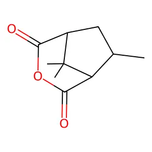 Dl-camphoric anhydride structure
