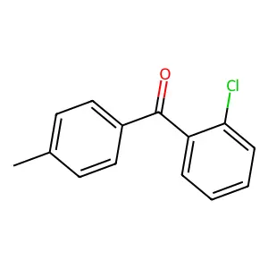 (2-Chlorophenyl)(4-methylphenyl)methanone structure