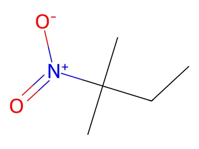 Butane, 2-methyl-2-nitro- structure