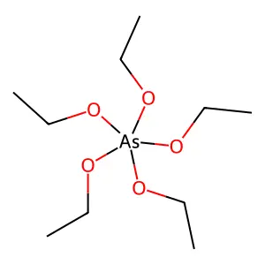 Pentaethoxyarsorane structure